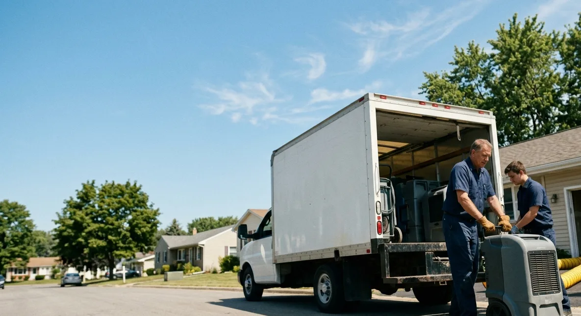 Water Damage Cleanup in Ostrander, OH near me